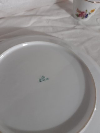 Porcellana Bavaria Vintage-Piatto Dolce e Zuccheri