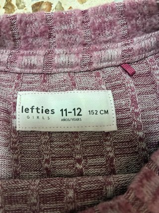 Jersey rosa de punto fino