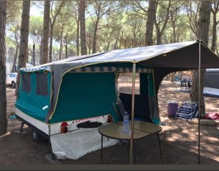 Carro tienda vintage Cherokee