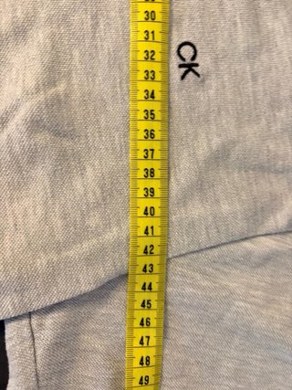 Polo Calvin Klein Jeans Gris Claro