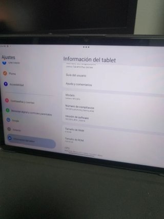 Tablet Lenovo Tab M10 Plus + Lápiz Stylus + funda
