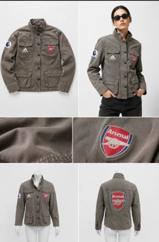 Chaqueta vaquera Arsenal Talla M