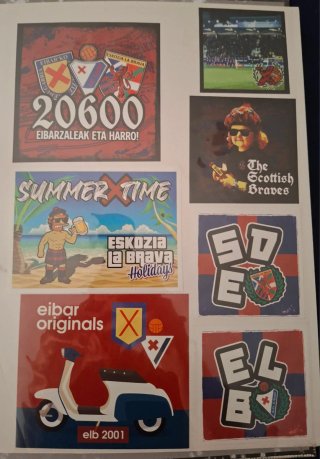 Colección Stickers Eibar