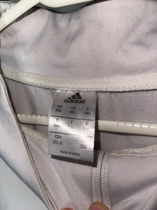 Chaqueta Real Madrid Adidas Blanca Oficial