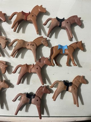 Playmobil Caballos (Lote)
