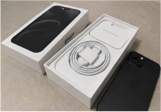 iPhone 15 128GB Negro  Impecable + Caja