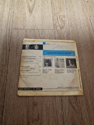 Vinilo 7 Sandie Shaw Canta en Español Eurovision 6