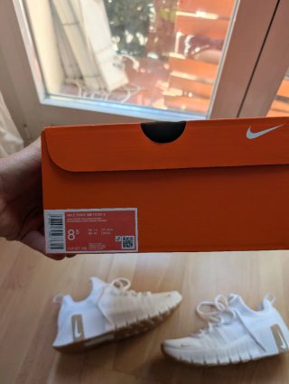 Nike Free Metcon 6 Blancas y Doradas