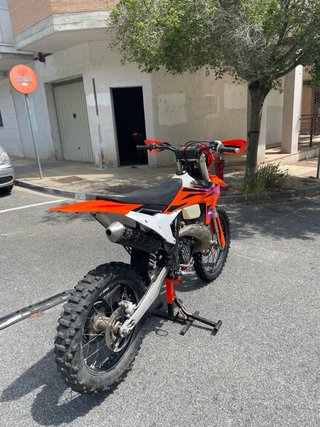 KTM 250 EXC 2024 Naranja/Morado