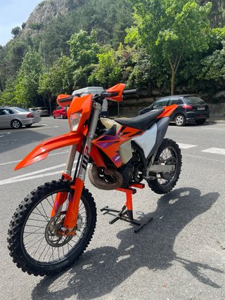 KTM 250 EXC 2024 Naranja/Morado