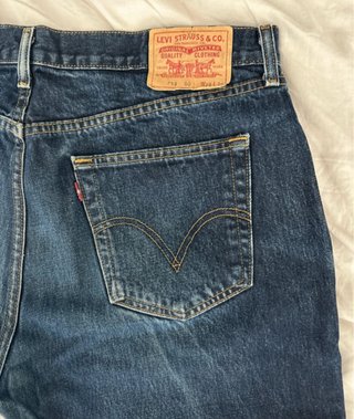 Levi's 753 Vaqueros Holgados Oscuros
