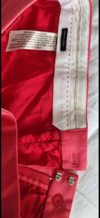 Pantalón Massimo Dutti coral
