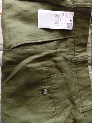 Bermudas de lino para caballero