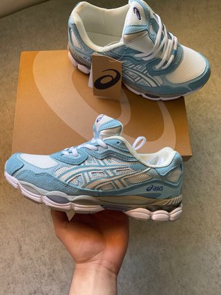 ASICS Bambas Azul y Blanco