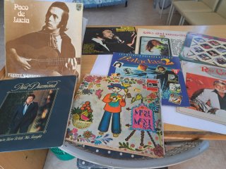 80 LPs Música Variada Años 60