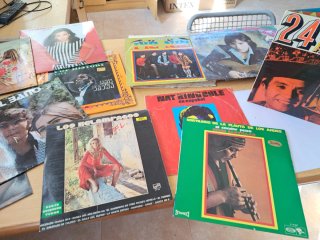 80 LPs Música Variada Años 60