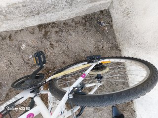 Bicicleta Decathlon Mujer Blanca