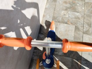 Patinete infantil 3 ruedas con luces de colores