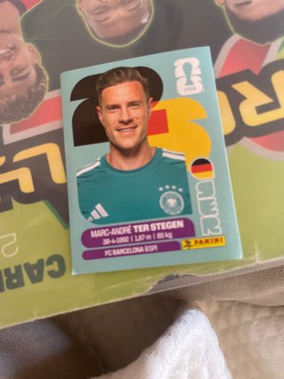Cromo Panini Marc-André Ter Stegen FC Barcelona