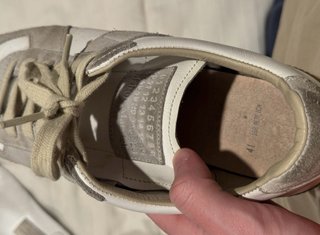 Maison Margiela GAT Sneakers Blancas/Gris