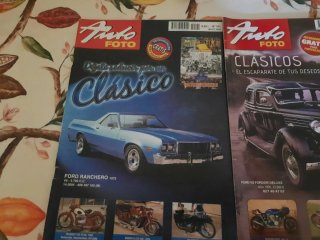 Revistas motor clásico, autofoto.