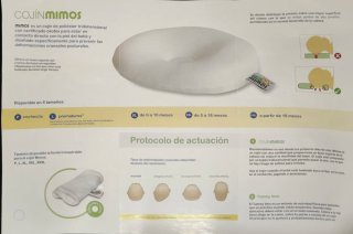 Cojín Mimos para prevención deformidades craneales