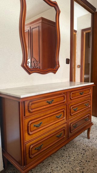 Dormitorio completo, cama 135cm