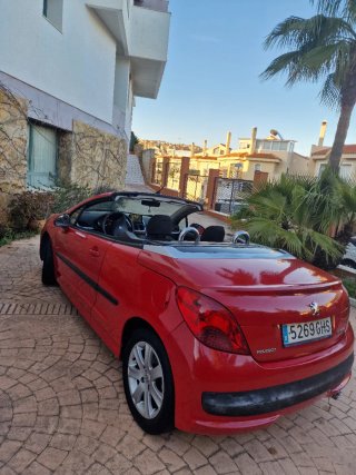 Precioso Peugeot 207 Rojo Descapotable