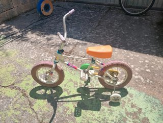 Regalo bicicleta niño vintage