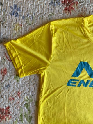 Camiseta padel enebe amarilla azul (T. M)