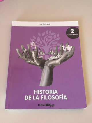 Historia de la Filosofía, 2 Bachillerato