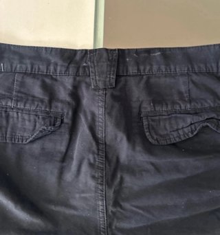 Bermuda Cargo Cortefiel Negra
