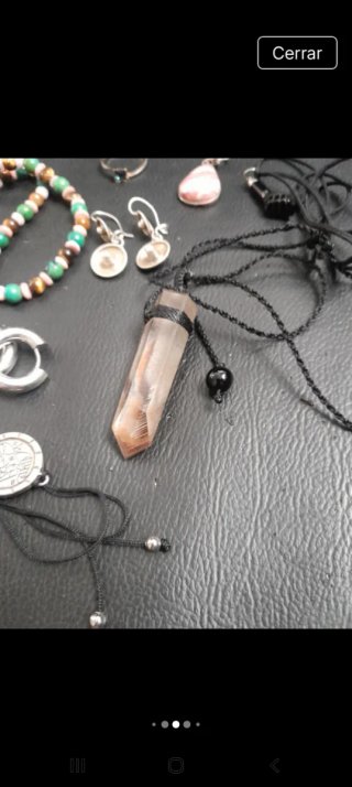 Conjunto de Joyas: Colgantes, Anillo y Pendientes