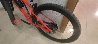 Bicicleta Montaña Talla M Naranja