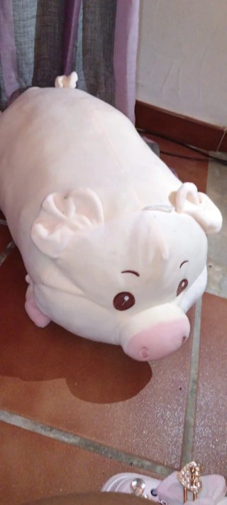 Peluche de Cerdo Rosa Grande