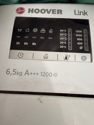 Lavadora Hoover Link 6.5kg A+++ 1200rpm