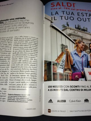 Rivista D - La Repubblica N.1200, 1 Agosto 2020