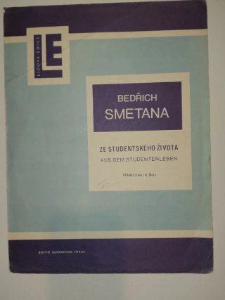 Partitura Piano Bettina Polka Smetana