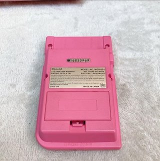 Nintendo Game Boy Pocket Rosa Ntsc-jap