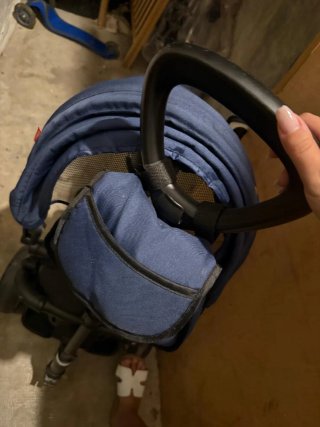 Triciclo Evolutivo Plegable Azul
