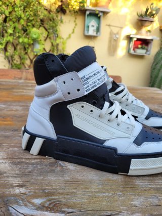 CRISTIANZEROTRE Scarpe CR03 Nero Bianco