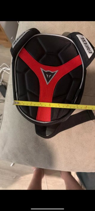 Pernera Moto Negra y Roja