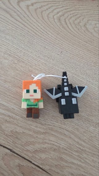 Figuras Minecraft Kinder Sorpresa