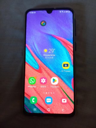 Tablet Alcatel 1T7 Blu con Samsung Galaxy A40