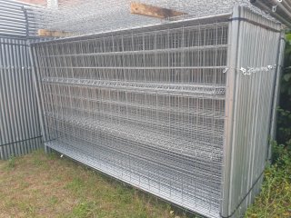 Vallas de obra metálicas