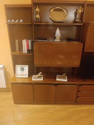 Mueble de salón modular madera