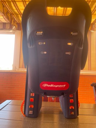 Silla portabebés bici trasera