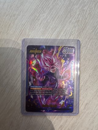 Carta TCG Dragon Ball Super Goku Black