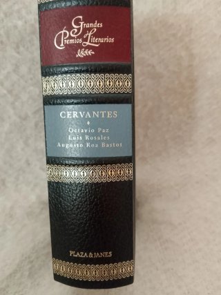 Lote libros Premios Cervantes