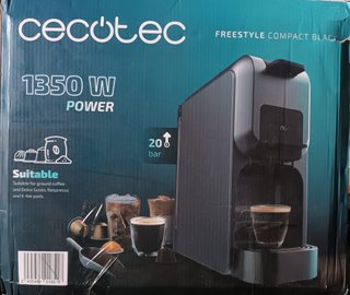 Cafetera Cecotec Freestyle Compact Black